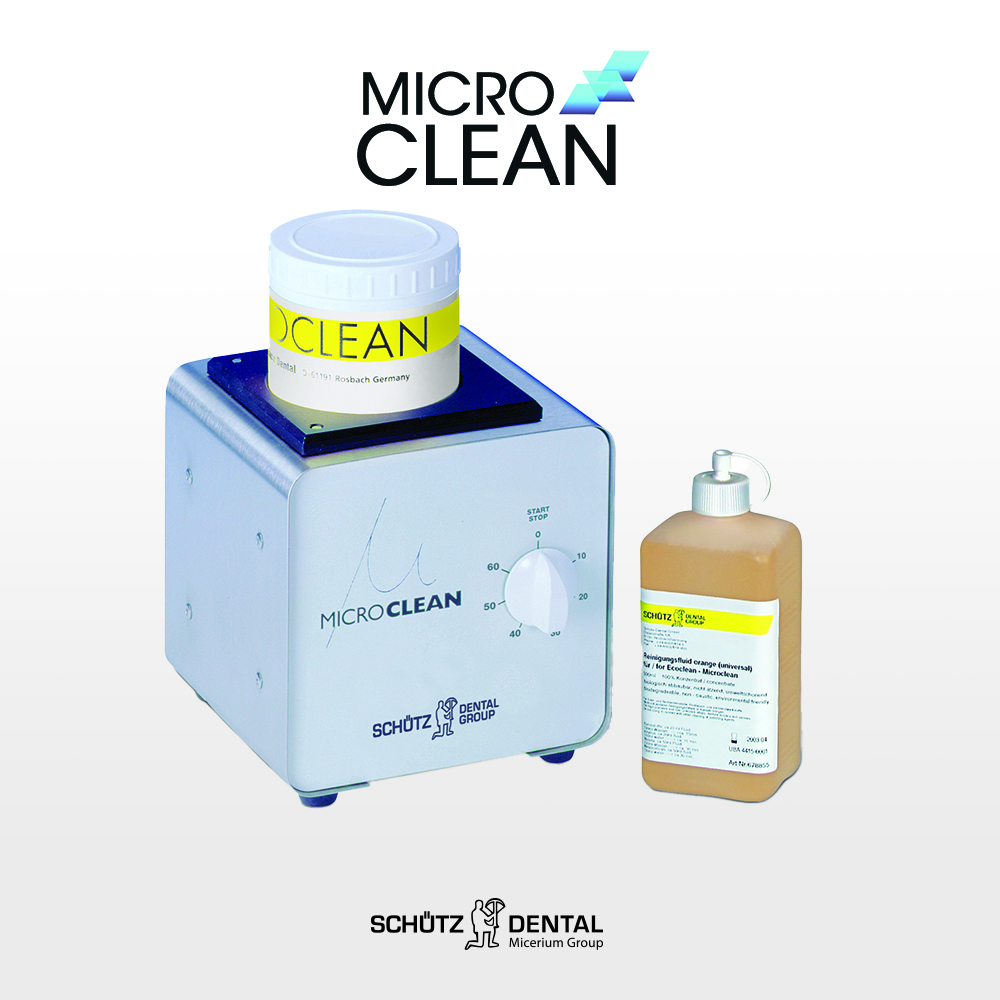 MicroClean  Máquina de limpieza de dentaduras postizas